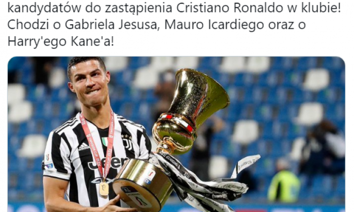 Juventus wytypował TRZECH KANDYDATÓW na NASTĘPCĘ Cristiano Ronaldo!